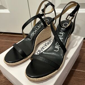 Calvin Klein women’s espadrilles size 8.5